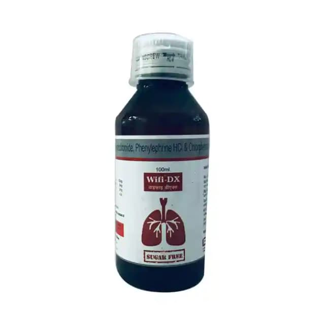 Wifi DX Syrup Sugar Free (100 ml in 1 bottle)