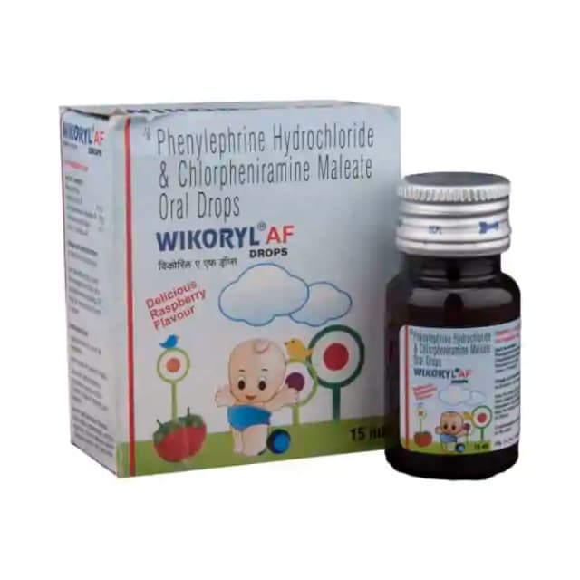 Wikoryl AF Drops (15 ml in 1 bottle)