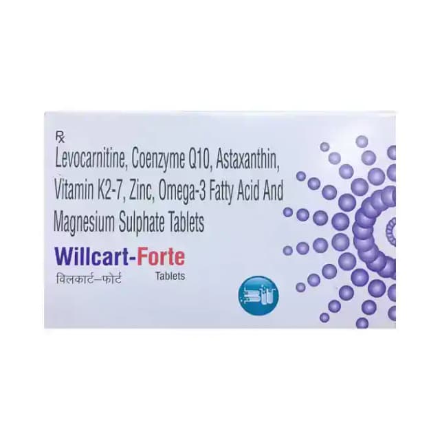Willcart Forte (1 Strip Of 10 tablets)
