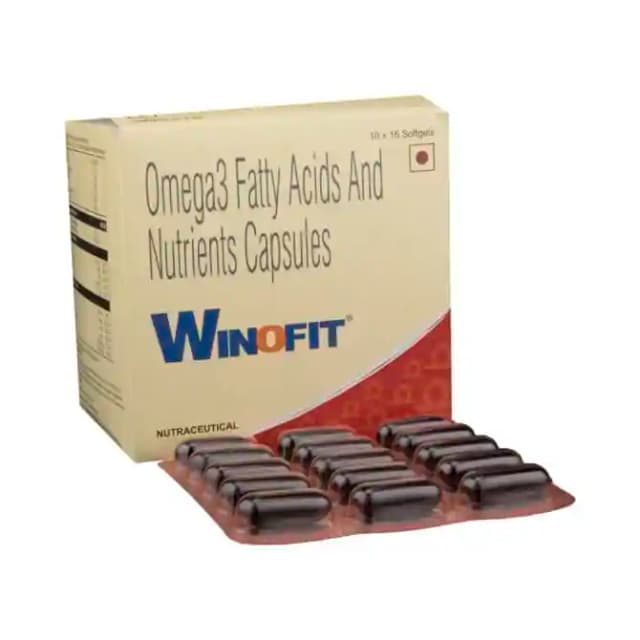 Winofit Soft Gelatin (1 Strip Of 15 soft gelatin capsules)