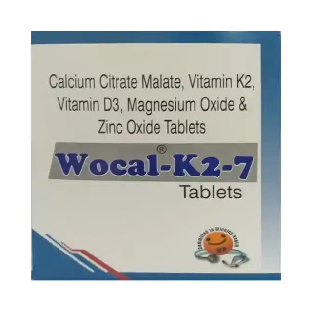 Wocal K2 7 (1 Strip Of 10 tablets)