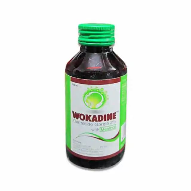 Wokadine Gargle (50 ml in 1 bottle)