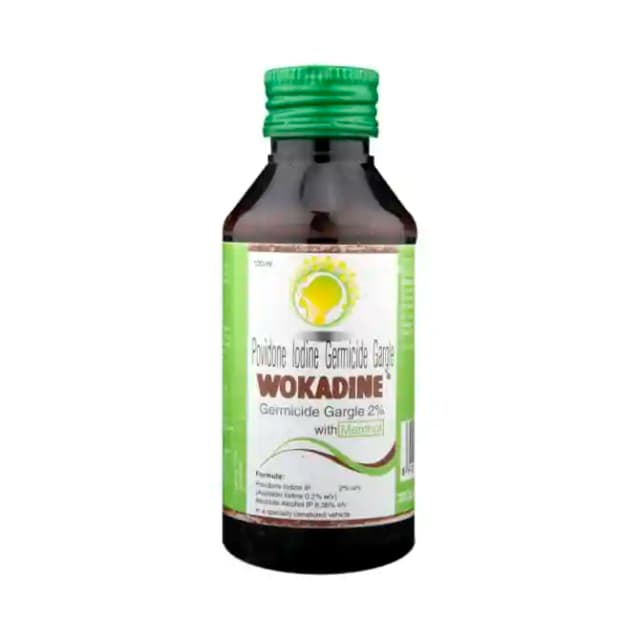 Wokadine Germicide Gargle (100 ml in 1 bottle)