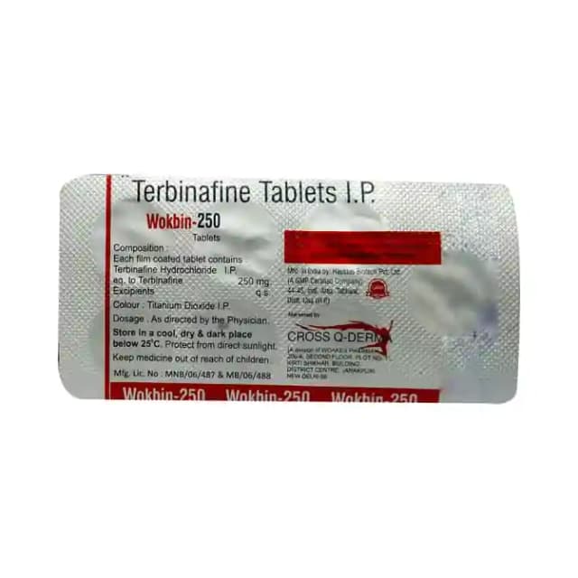 Wokbin 250 (7 tablets in 1 strip)