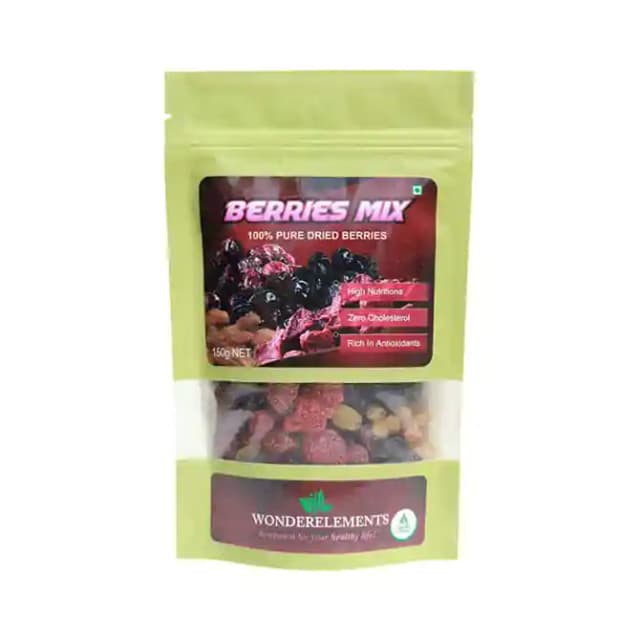 Wonderelements Dried Berries Mix (1 Packet Of 150 gm Seeds)