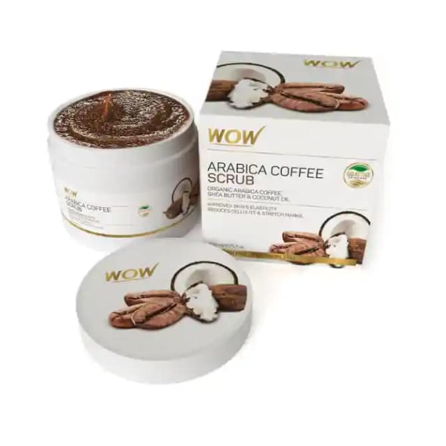 WOW Skin Science Arabica Coffee Scrub (1 Jar Of 200 ml Scrub)
