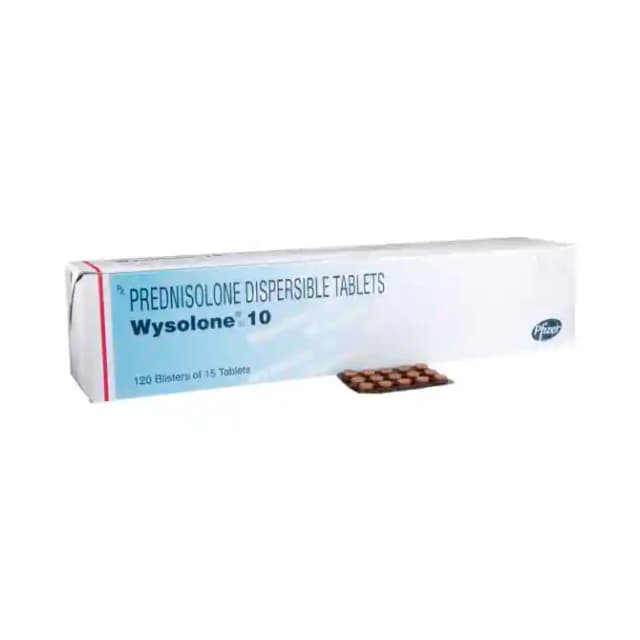 Wysolone 10 DT (15 tablets dt in 1 strip)