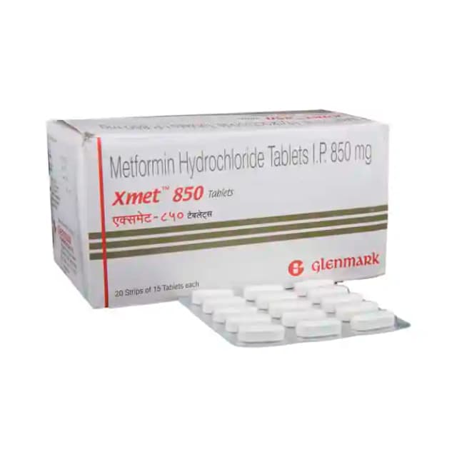 X Met 850 (15 tablets in 1 strip)