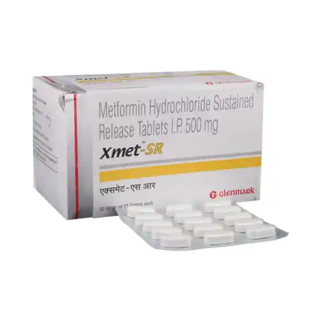 X Met SR (15 tablets sr in 1 strip)