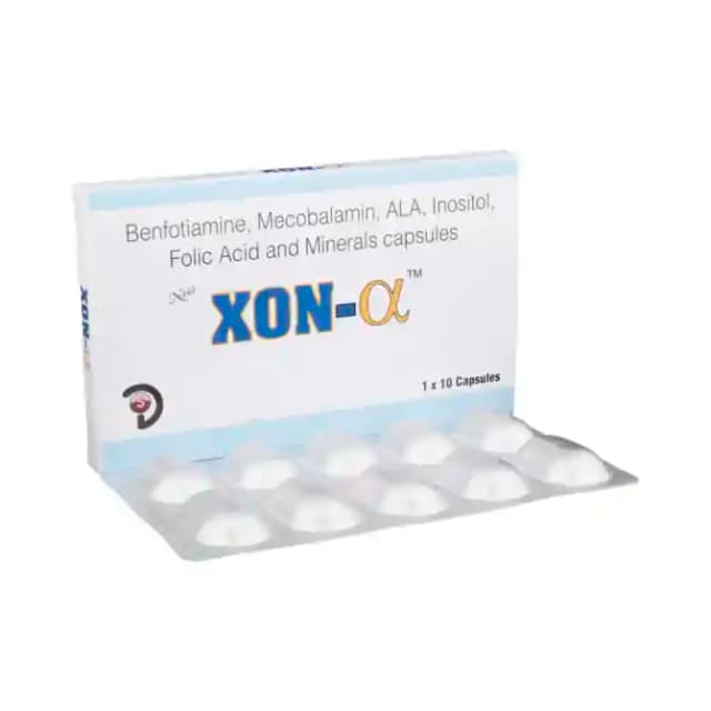 Xon Alpha (1 Strip Of 10 capsules)