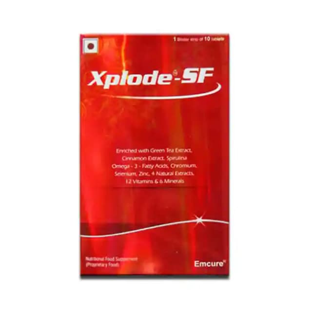 Xplode SF (1 Strip Of 10 tablets)