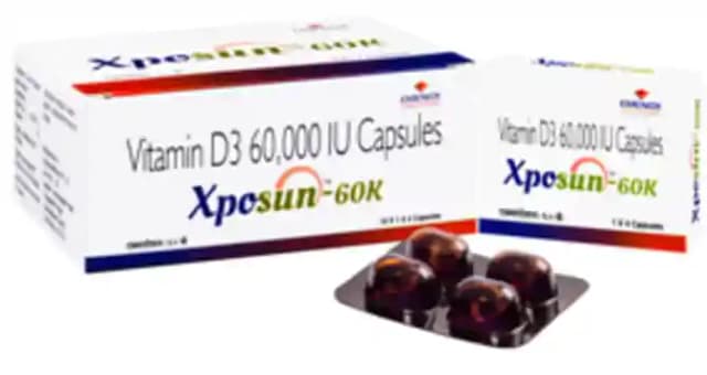 Xposun 60K (1 Strip Of 4 capsules)