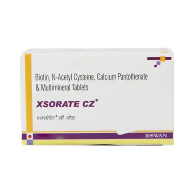 Xsorate CZ (1 Strip Of 10 tablets)