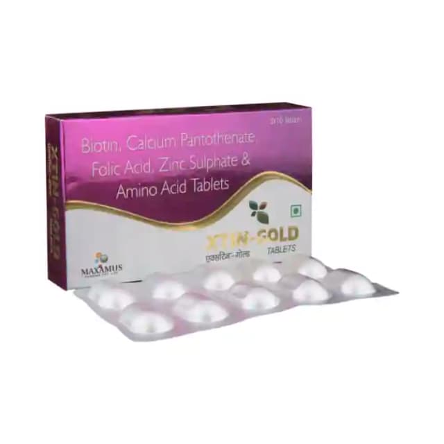 Xtin Gold (1 Strip Of 10 tablets)