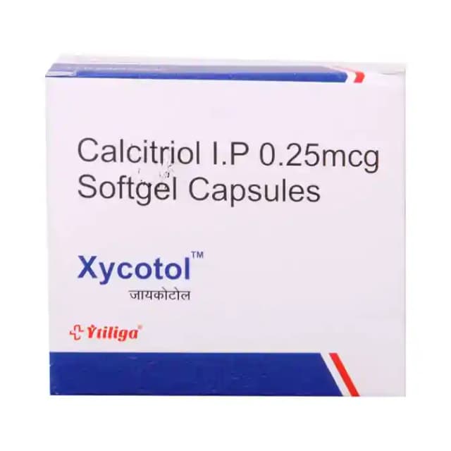 Xycotol Softgel (1 Strip Of 10 soft gelatin capsules)