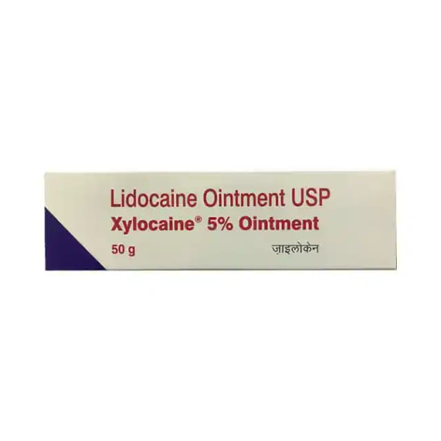 Xylocaine 5% Ointment (50 gm in 1 tube)