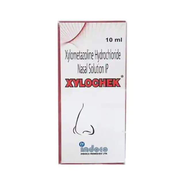 Xylochek Nasal Drops (1 Bottle of 10 ml Nasal Drops)