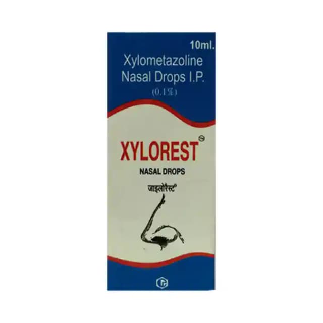 Xylorest Nasal Drops (1 Bottle of 10 ml Nasal Drops)