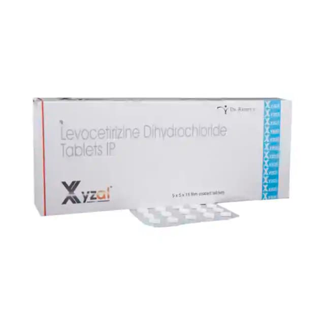 Xyzal 5mg (15 tablets in 1 strip)