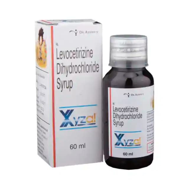 Xyzal Syrup (60 ml in 1 bottle)