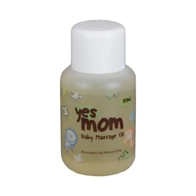 Yes Mom Baby Massage Oil (1 Bottle of 100 ml Oil)