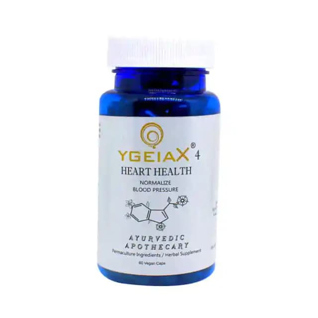 YgeiaX 4 Heart Health Vegan (1 Bottle of 60 capsules)