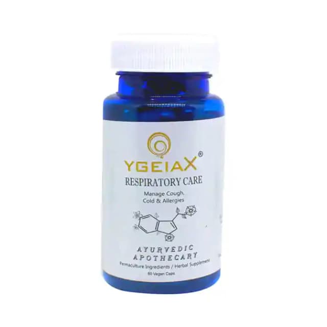 YgeiaX Respiratory Care Vegan (1 Bottle of 60 capsules)