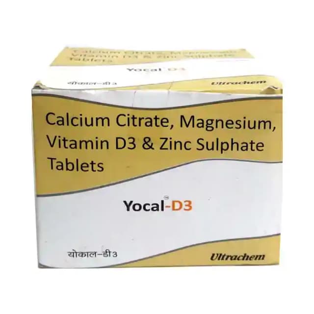 Yocal D3 (1 Strip Of 15 tablets)