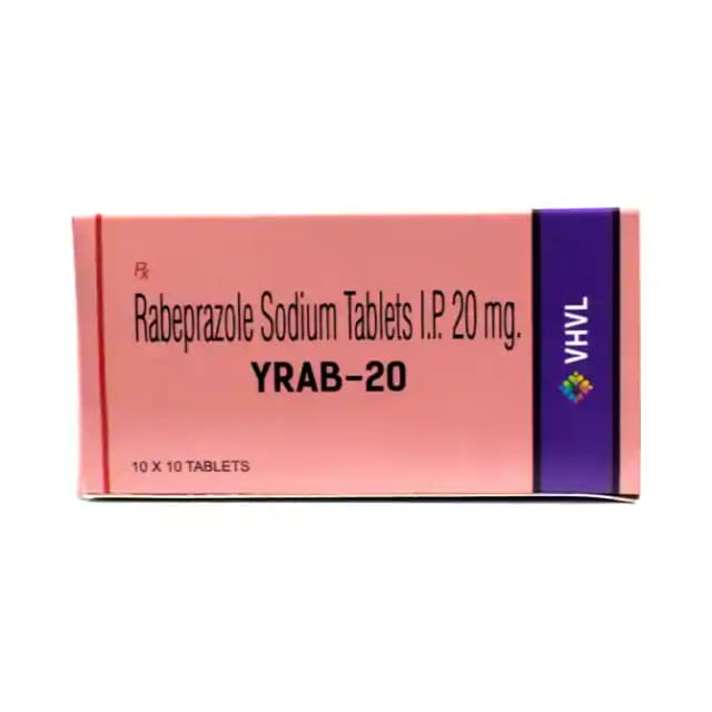 Yrab 20mg (10 tablets in 1 strip)