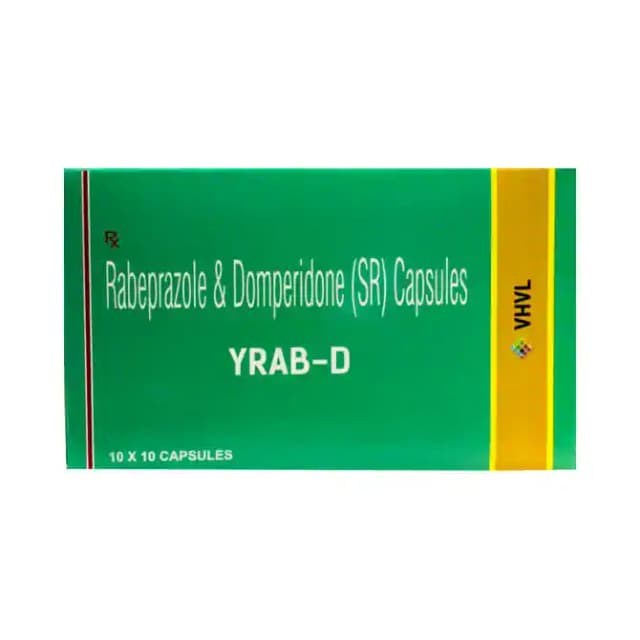 Yrab D 30mg/20mg SR (10 capsule sr in 1 strip)