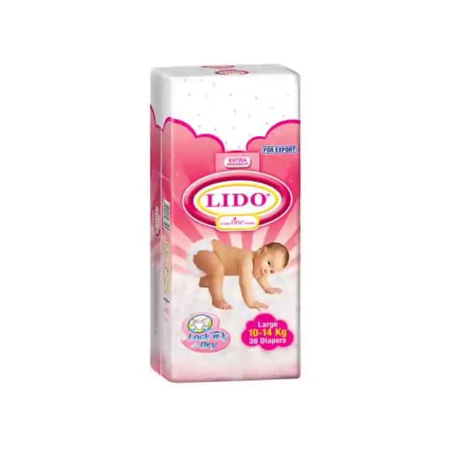 Yumi Global Lido Baby Diaper Large (1 Packet Of 36 pieces)