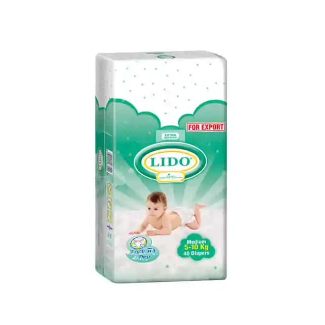 Yumi Global Lido Baby Diaper Medium (1 Packet Of 40 pieces)