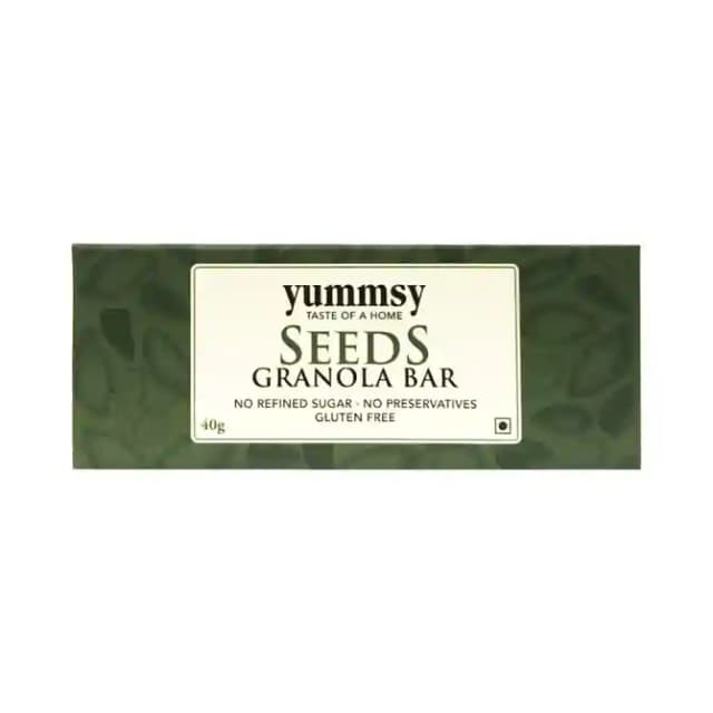 Yummsy Bar Seeds Granola (1 Box Of 40 gm Bar)