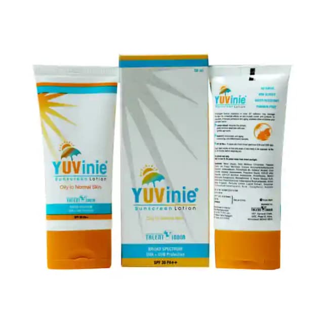 Yuvinie Sunscreen Lotion SPF 30 (1 Tube Of 50 ml Lotion)