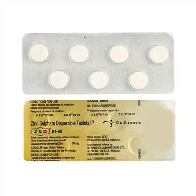 Z&D DT (1 Strip Of 7 tablets dt)