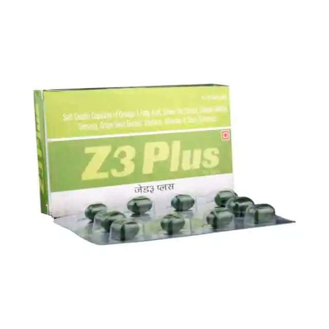 Z3 Plus Soft Gelatin (1 Strip Of 10 soft gelatin capsules)