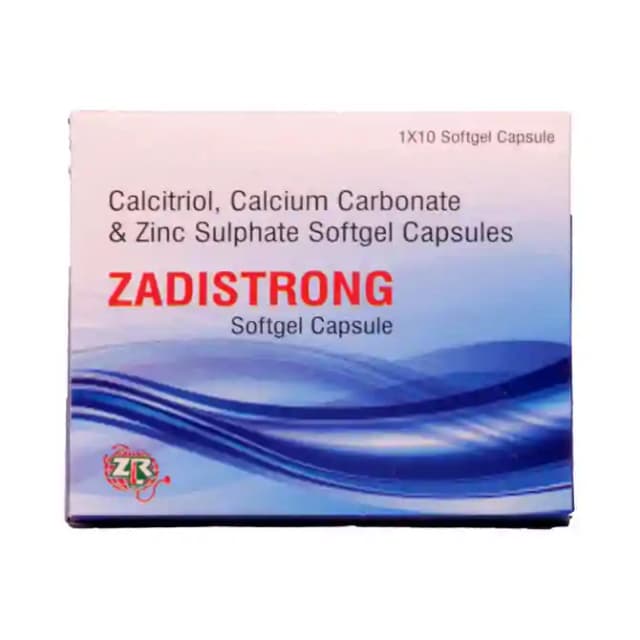 Zadistrong Softgel (1 Strip Of 10 soft gelatin capsules)