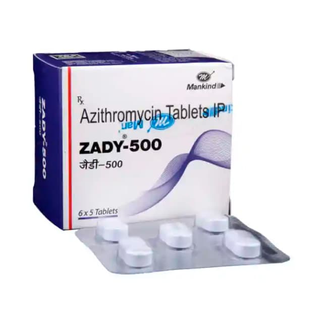 Zady 500 (5 tablets in 1 strip)