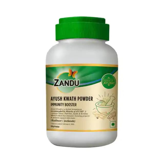 Zandu Ayush Kwath Powder (1 Bottle of 100 gm Powder)