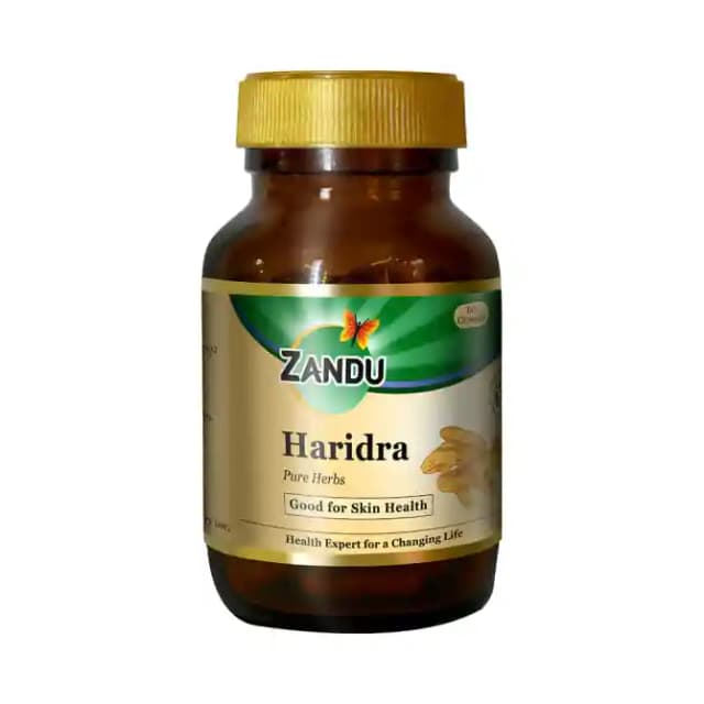 Zandu Haridra (1 Bottle of 60 capsules)