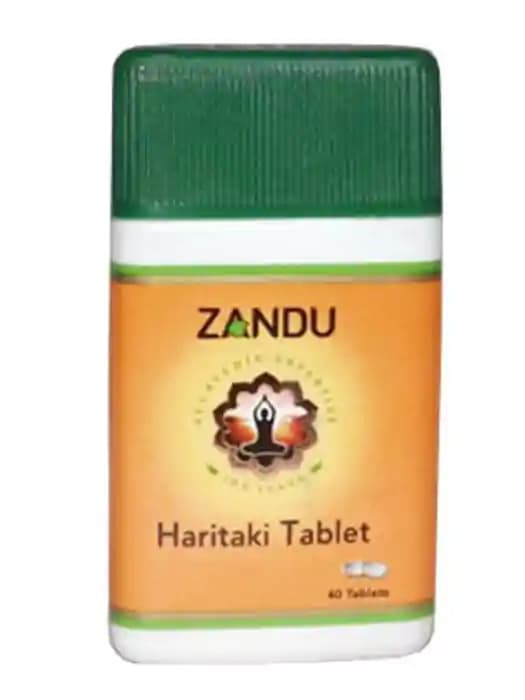 Zandu Haritaki (1 Bottle of 40 tablets)