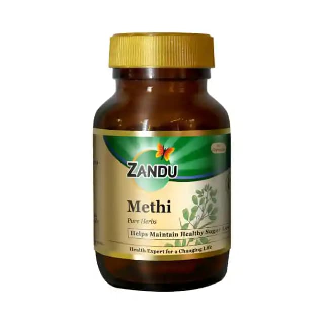 Zandu Methi (1 Bottle of 60 capsules)