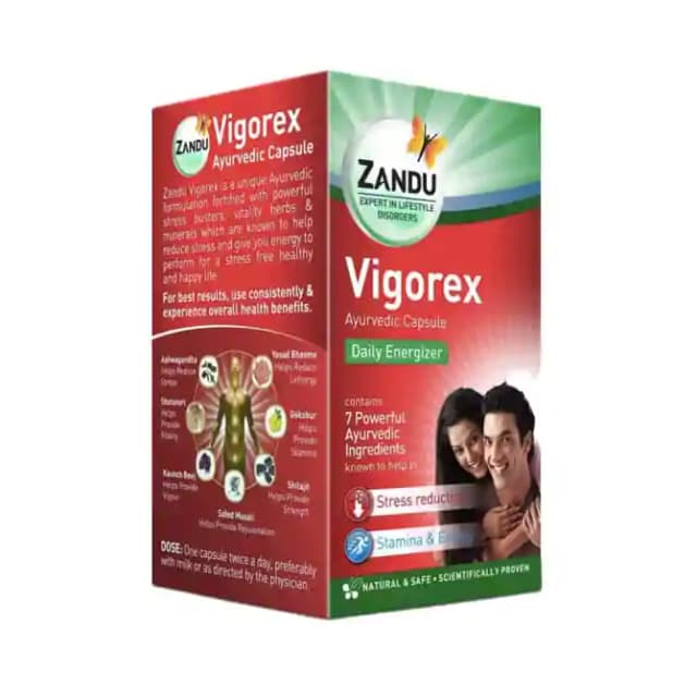 Zandu Vigorex (1 Bottle of 20 capsules)