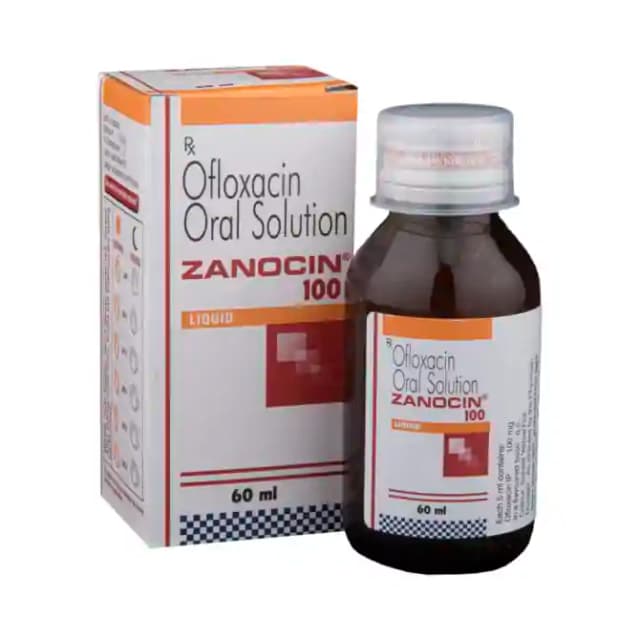 Zanocin 100 Liquid (60 ml in 1 bottle)