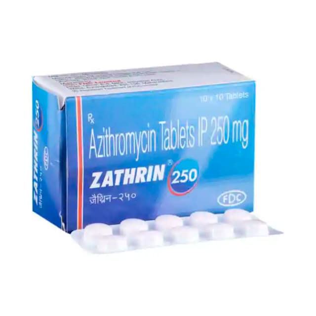 Zathrin 250 (10 tablets in 1 strip)