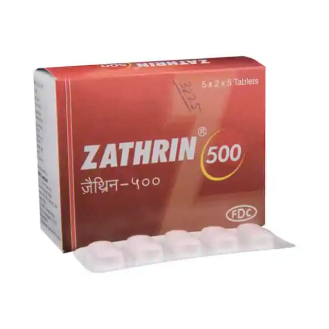Zathrin 500 (5 tablets in 1 strip)