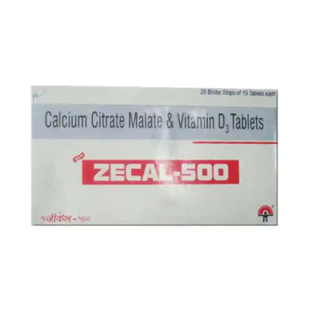 Zecal 500 (15 tablets in 1 strip)