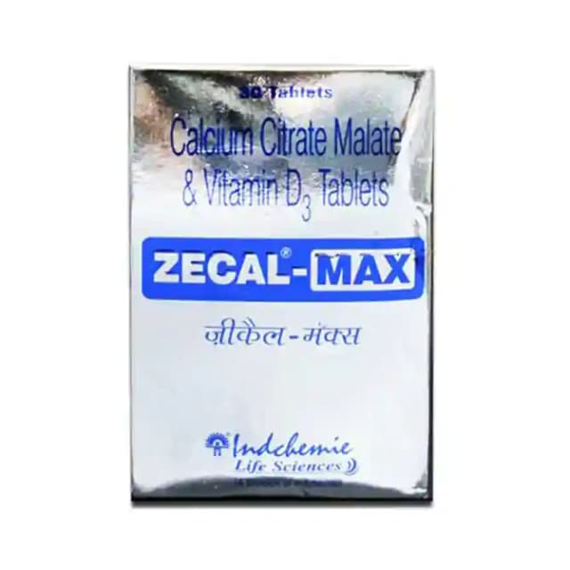 Zecal Max (30 Tablets in 1 bottle)
