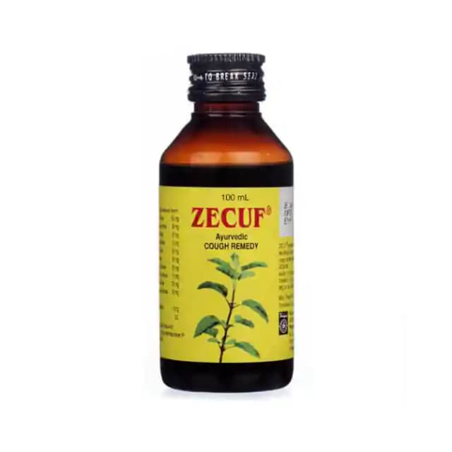 Zecuf Syrup (1 Bottle of 100 ml Syrup)