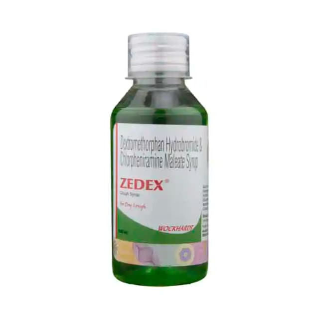 Zedex Cough Syrup (100 ml in 1 bottle)